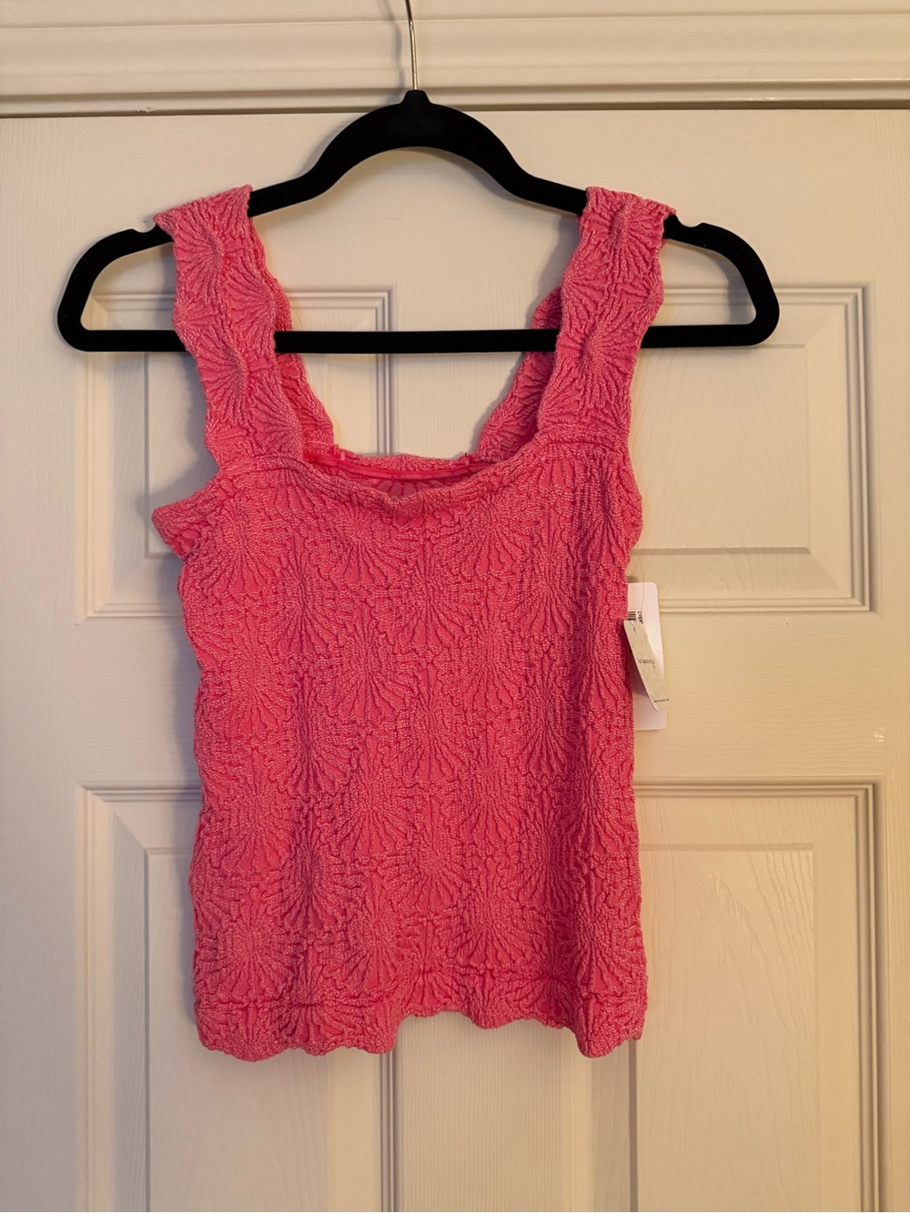 Free People Pink love letter tank 🌺